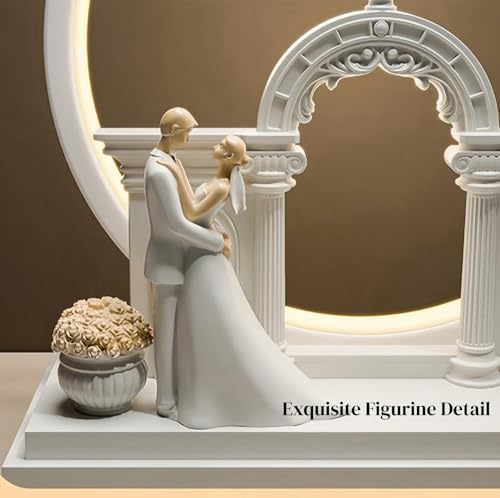 Wedding Gifts for Couples 2026: Bridal Shower Gifts Wedding Arch Decor Favors-Mr and Mrs Gifts-Personalized Ornaments for Newlyweds Married Brides and Grooms — view 4