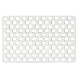 Wanneneinlage aus hautfreundlichem Gummi, Farbe: Weiß