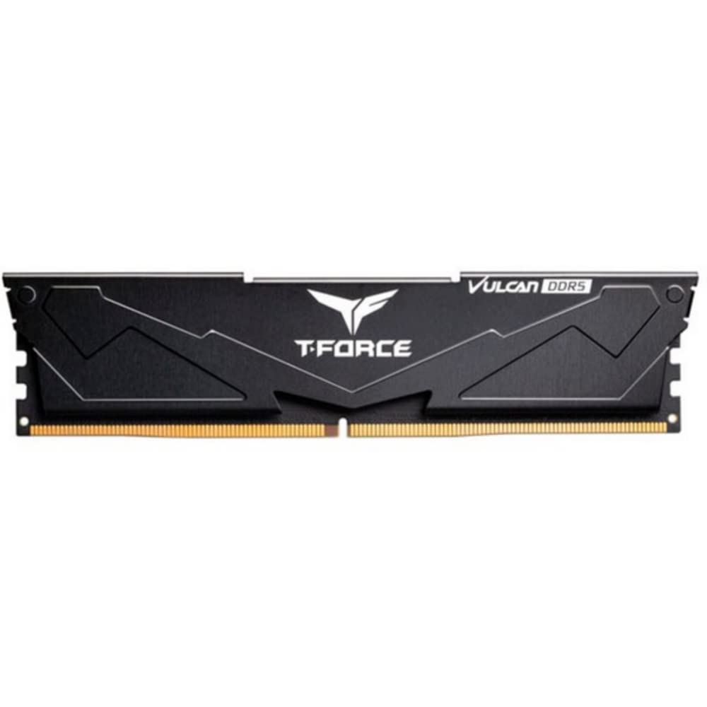 TEAMGROUP T-Force Vulcan 16GB 5200MHz (5200MT/s) CL40 Black DDR5 UDIMM Desktop Gaming Memory, Metal Heatsink, ECC, XMP 3.0/AMD Expo, Compatible with Intel/AMD CPU, High Performance, Low Latency RAM (B0BGCDWHG8) Amazon Price History, Amazon Price Tracker