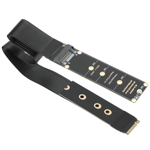 OwlTree M.2 NVME to PCIe 4.0 x4 64Gbps, NVMe Extender Supports M.2 NGFF M-Key NVME B-Key SATA M.2 NGFF SSD 2230 2242 2260 2280 (30cm/11.8inch)