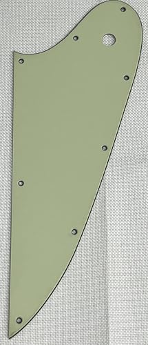 Golpeador de guitarra Gibson Firebird estilo rayado (3 capas verde vintage)