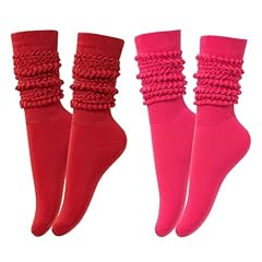 2 Pairs - Red / Rose Red