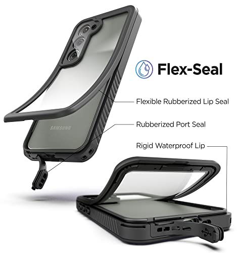 Encased Waterproof Samsung Galaxy S23 Belt Case With Phone Holster Clip And Built-In Screen Protector (Ip68 Submersible) (2023 Galaxy-S23 6.1Inch) #TOP2