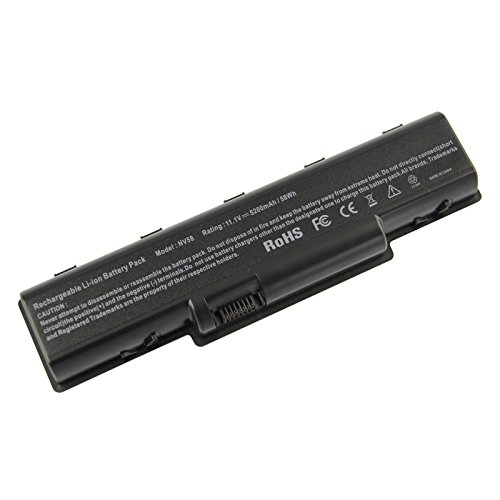 Futurebatt 6 Cell 5200mAh Laptop Battery for Gateway NV52 NV53 NV54 AS09A51 AS09A61 AS09A71 AS09A56
