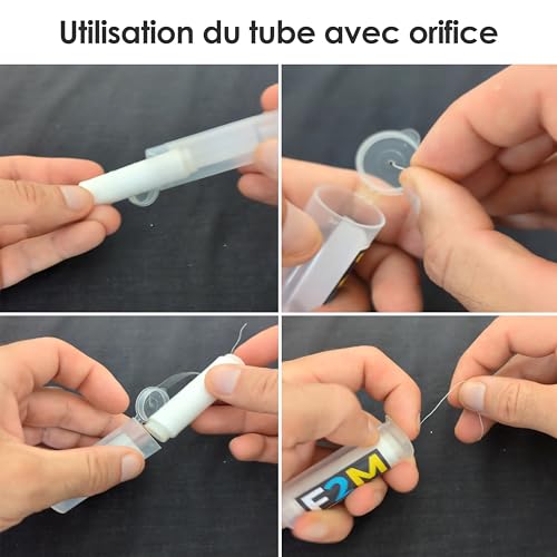 Aiguilles à vers creuses en pack surfcasting pour éviter de perdre vos appâts au lancer