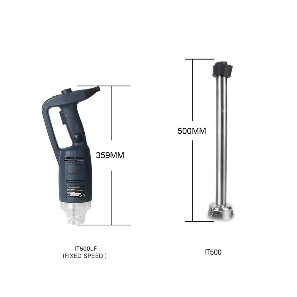 Commercial Hand Blender，Electric Stick Blender Fixed Speed, 500 watts, Fixed Speed, Commercial Immersion Blender, with Lock and Button, Stick Blender with 50 cm Stick 3