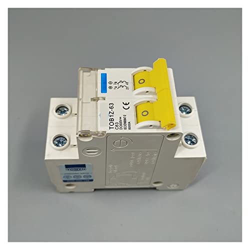 Disjoncteur DC 2P 600V 3A Courbe C pour installation solaire PV - 3