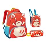 Kit Mochila De Creche Lancheira E Estojo Infantil ZOOP Panda