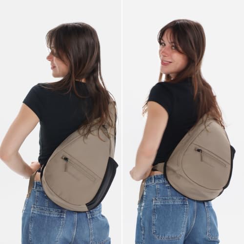 Image of Sherpani Esprit, 10L Crossbody Sling Backpack for Women (Dune)