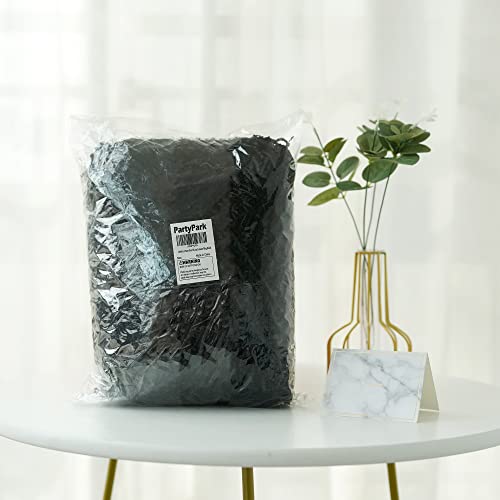 1Lb Crinkle Cut Paper Shred Filler, Raffia Grass Paper Shred For Gift Wrapping Basket And Gift Box Basket Filling (Black) #TOP5
