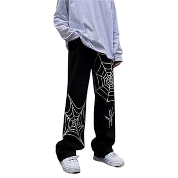 パンツ archive crashed spider denim pants y2k Archive crashed spider denim pants Y2K