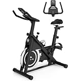 DMASUN エアロバイク 家庭用 静音スピンバイク フィットネスバイク 静音 マグネット式 無段階調整 サドル・ハンドル調節可能 本格的トレーニング エクササイズマシン【5年間商品保証】