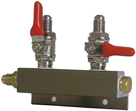 CO2 Distribution Manifold - MFL (Threaded) Connections (2-way)