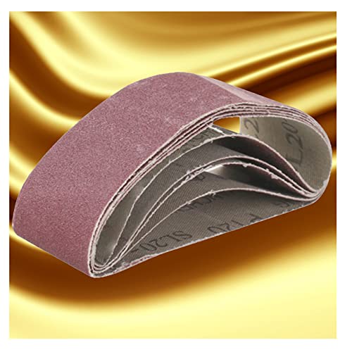 belt sander sanding belts 10pcs Grinding Aluminium Oxide Sanding Belts 3x21inch Sharpening Polishing Abrasive Welding Grinder Sand belts 533*75MM Aluminum Oxide Automotive Metal 40/1000 Grits Derustin