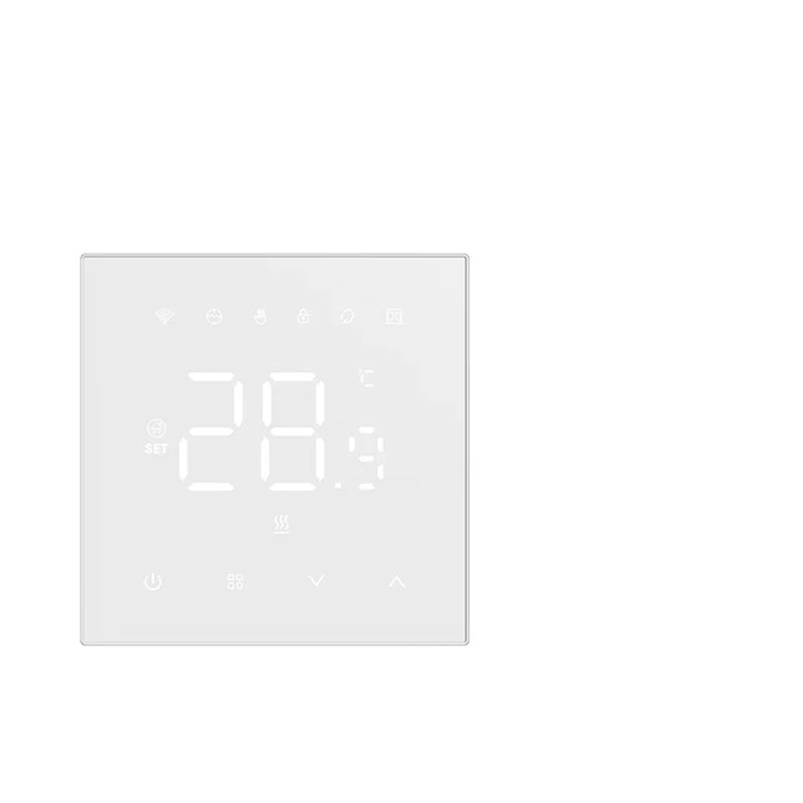 Tuya WiFi Smart Thermostat Underfloor Heating System For Gas Boiler Electric Heating Work(White 16A)
