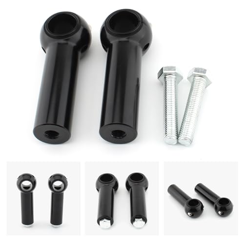 Pince guidon moto 1 pouce à serrage renforcé pour chopper - 3