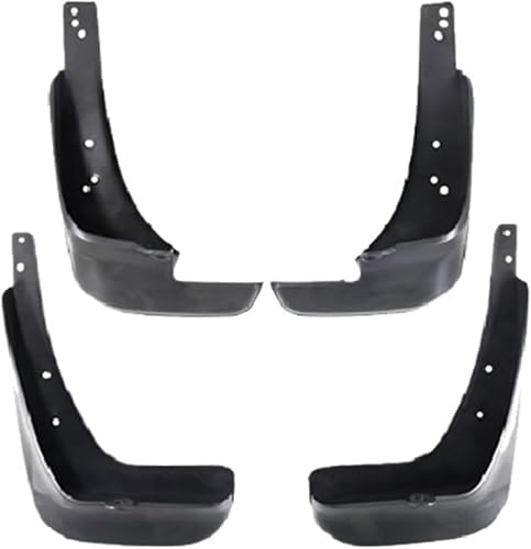 WeiYH No Drill Mud Flaps for Car Front Rear Wheel for Peugeot 301 2013~2019