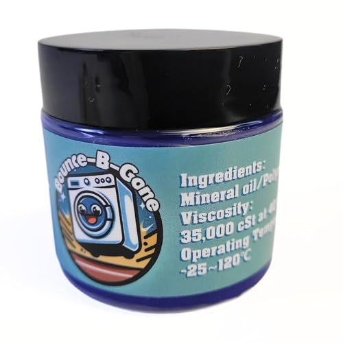 Image of Ben's Appliances Washing Machine Suspension Grease Kit | Damping Grease | 50ml, with Foam Inserts For Whirlpool & Samsung, BA-80048 Bounce-B-Gone