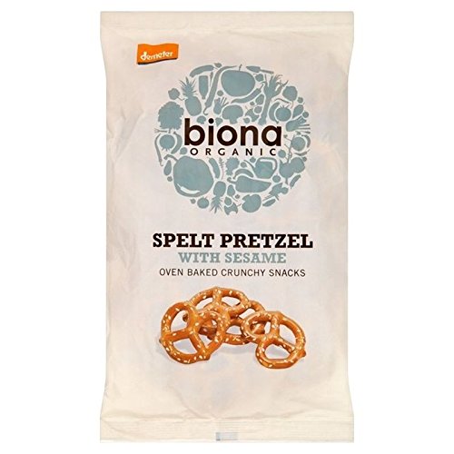 Biona Organic Spelt Pretzel With Sesame 125g – Pack of 2