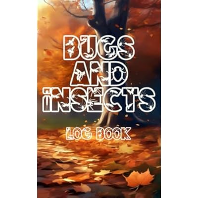 Bug and insect log book