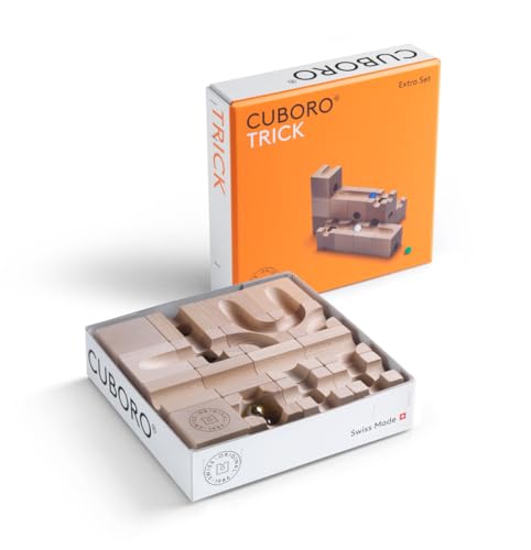 Cuboro Extra Set Tricky avec fonctions de déviation de billes avancées