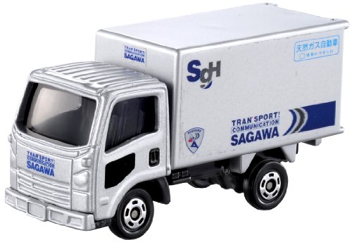 Camion Tomica No.59 Isuzu Elf Sagawa Express miniature japonaise sous blister pour collection