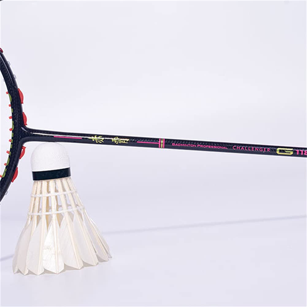 Qualität Badmintonschläger, Tragbarer Badmintonschläger Für Anfänger Erwachsene, Integrierte Forming-Struktur, Leichter Und Robust, Mit Tragetasche,Grün