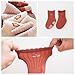 J Poqobog Baby Crew Socks,Grips Combed Cotton Socks Toddler Non-Skid for Girls,Boys Non Slip/Anti Skid 9-Pack(12-24Months,Girls2-9 Pairs)