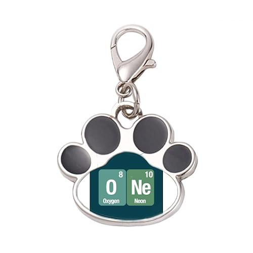 DIYthinker?One Checal Element Science Pet Tag Keychain Dog Cat ID