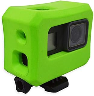 Floaty Case for GoPro - Green Float Housing Fit for GoPro Hero 7/6/5, Anti-Sink Camera Floater Cover Accessory for Water Sports Surfing Swimming Diving