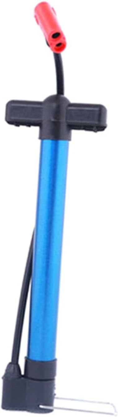 VICASKY Portable Bike Tire Pump with Pin Needle Inflator for Balls Vehicles and Inflatable Lightweight Lockable