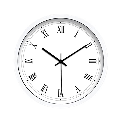 Reloj de cuarzo para hogar y dormitorio con esfera romana de estilo europeo moderno