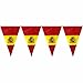 Produktbild PARTY DISCOUNT Wimpelkette Spanien, 5m