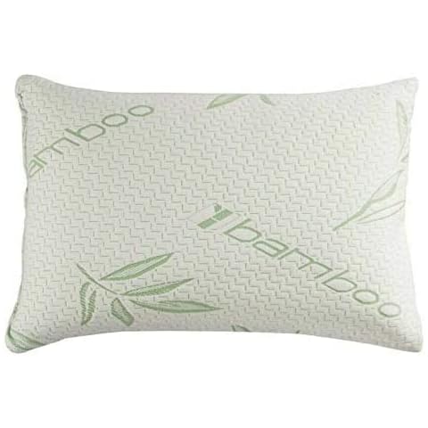 Shopylistic Bamboo Hollow Fiber Pillow, Adjustable Orthopedic Pillow, Hypoallergenic for Stomach, Neck& Side Sleeper, Anti Snore Pillow Cover