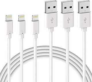 Quntis iPhone Charger Cable 3 Pack 1M MFi Certified iPhone Charging Cord, Compatible with iPhone 13 12 11 pro max 11 pro Xs Max XR X 8 Plus 7 Plus 6 Plus 5s SE iPad Pro iPod Airpods and More