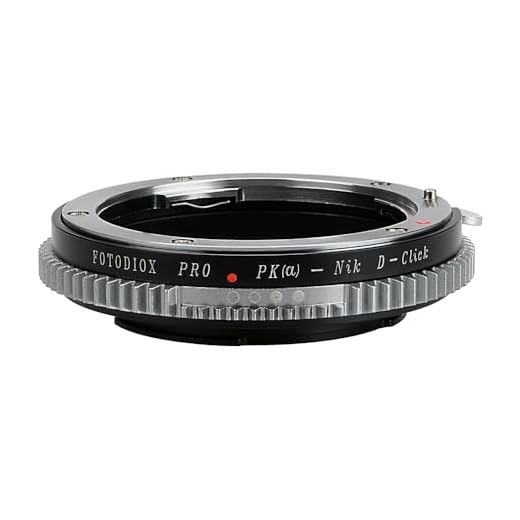 Pentax K to Nikon F Mount Adapter