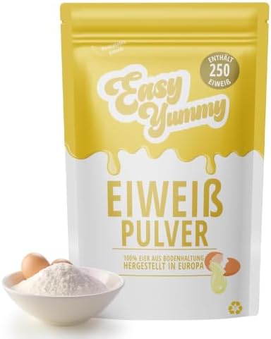 EASY YUMMY - Egg White Powder For Baking (1 kg), 100% Powdered eggs