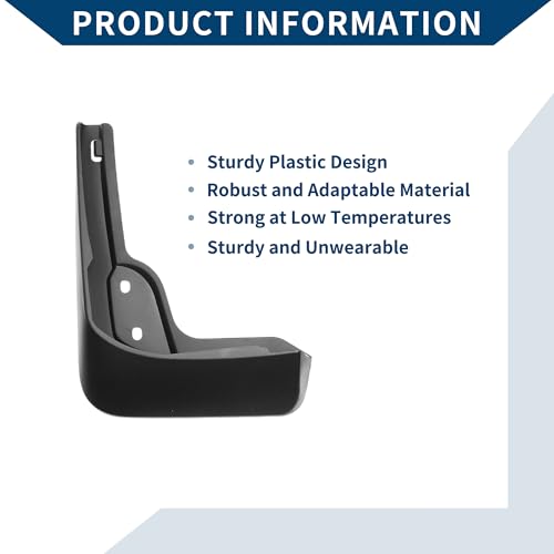 Image of Mud Flaps Splash Guards W /Mount Accessories for Hyundai Sonata 2.0T 2024 Front and Rear Mud Guards 1 Set