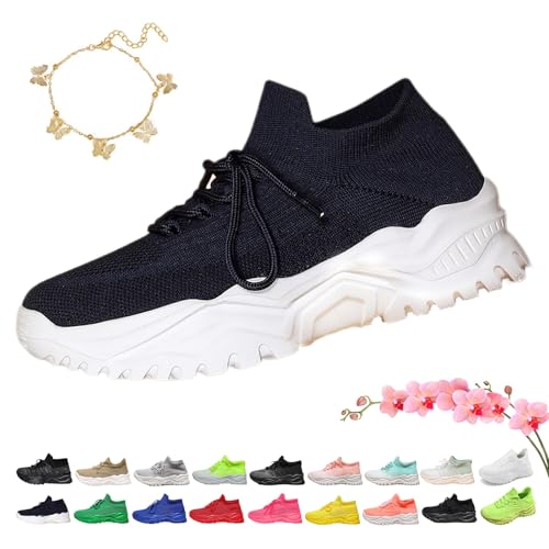 Genérico Zapatos Nurse Babe, Zapatos Ortho Pro para Mujer, Zapatillas Ortopédicas Cómodas de Ponerse, Soporte de Arco Anchura Ancha Antideslizantes Ligeras(Dark Blue,36 EU)