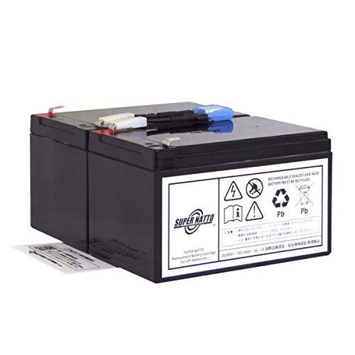 サイクルバッテリー / RBC6L-S RBC6L 互換 APC Smart UPS1000(SUA1000J(-B))用 RBC6L-S UPS用バッテリーキット