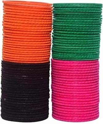 GLASS EMPIRE VALVET GLASS BANGLES SET FOR WOMEN (PACK OF 96) (2.4, PINK,BLACK) (B0BJBMLBY5) Amazon Price History, Amazon Price Tracker