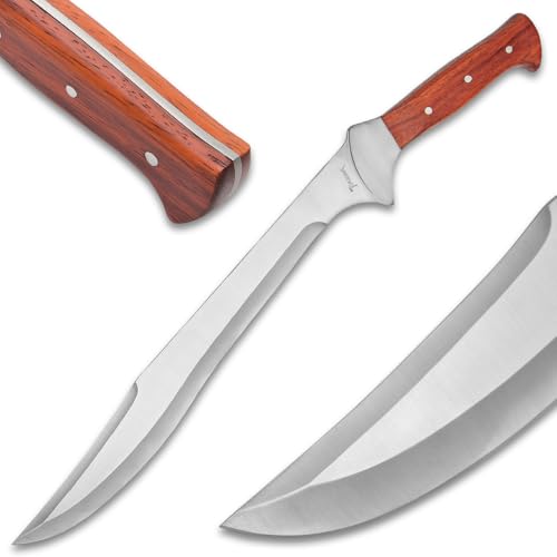Tomahawk Brand Big Bounty Hunter Machete | 13" Modified Clip Point Blade
