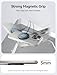 JSAUX Charger for iPhone 17 Magsafe Wireless Charging, Compatible with iPhone 17 Air Pro Max/16/15/14/13/12 Series, Magnetic Mag Safe Charging Pad, Aluminum Alloy, USB & USB C Dual Ports - Blue