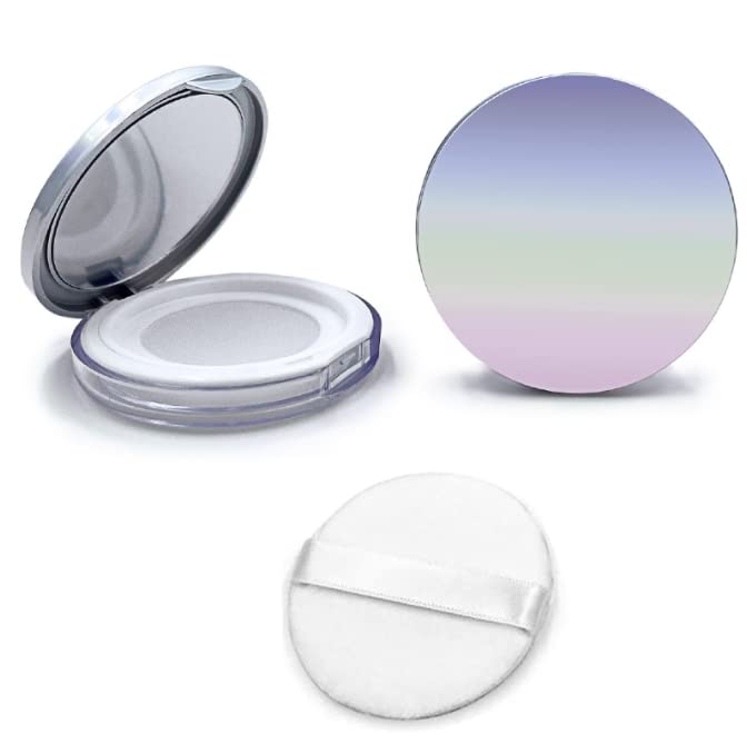 HLLMX 1 PCS Loose Powder Container 3 g/ 0.11 Oz Empty Refillable Makeup ...