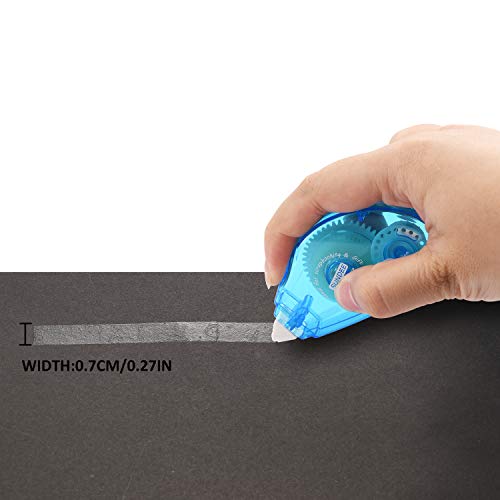 Glue Runner Permanent, Double Sided Adhesive Scrapbook Runner Tape Roller, 0.3-inch by 360-Inch, Permanent Adhesive Dots Roller Applicator, 8 Pack - Blue - Thumbnail 5