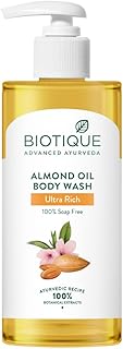 Biotique Almond Oil Ultra Rich Body Wash 300ml (Pack of 1)