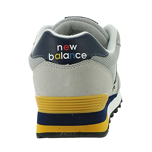 Image of New Balance Men's 515 V3 Sneaker, Rain Cloud /Pigment /Yellow, 10.5 Wide