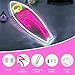 CoolGift Mart Surfboard Neon Sign, Sun Palm Tree Dimmable LED Beach Neon Signs USB Powered, Decorations for Man Cave Home Summer Beach Restaurant Bar Bistro Club, Gifts for Surfers