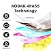 Kodak Mini Shot 2 Retro 4PASS Sofortbildkamera und Tragbarer Fotodrucker 2-in-1, 5,3×8,6 Centimeter Sofortdrucke, 38-Blatt-Bundle, Weiß