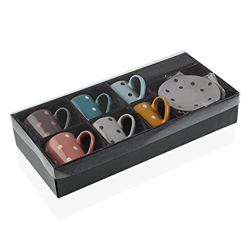 Versa, set 6 piezas te kiara, linea servicio de mesa, tazas - Imagen 3